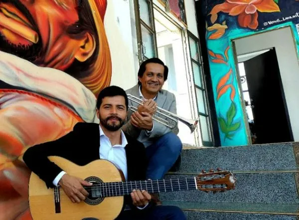 Son docentes de una universidad pública de Manizales y estarán en concierto: el son es de trompeta y guitarra 