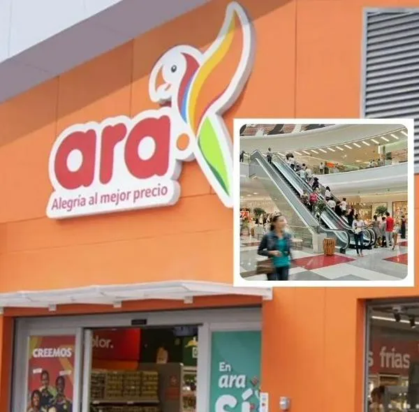 Fotos de Ara y centro comercial, en nota de qué es tenant mix, por nueva llegada de Ara a famoso centro comercial en Bogotá