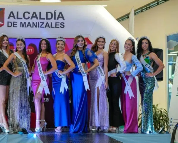 Manizales: 14 mujeres representan a sus comunas y corregimientos en busca de ser la reina de la Feria del 2026