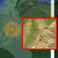 Temblor de magnitud 3.5 sacude a Colombia en la madrugada de viernes 26092025