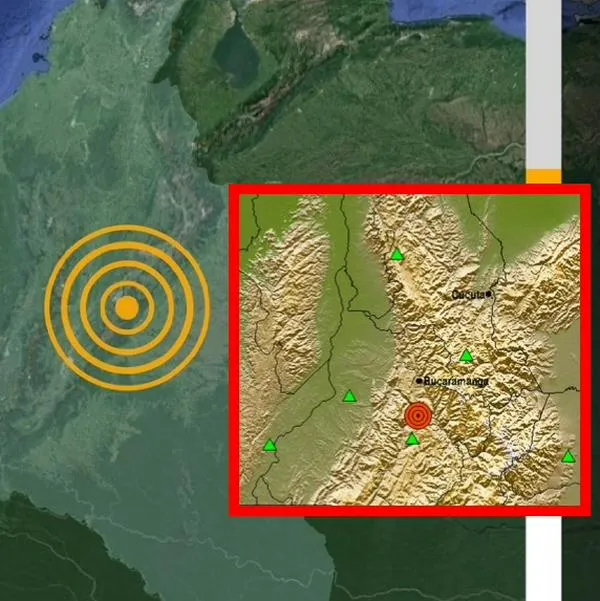 Temblor de magnitud 3.5 sacude a Colombia en la madrugada de viernes 26092025