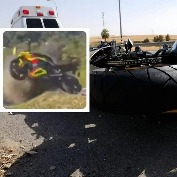 Video de accidente de motos en vía Bogotá-Villeta durísimo; sin muertos ni grave