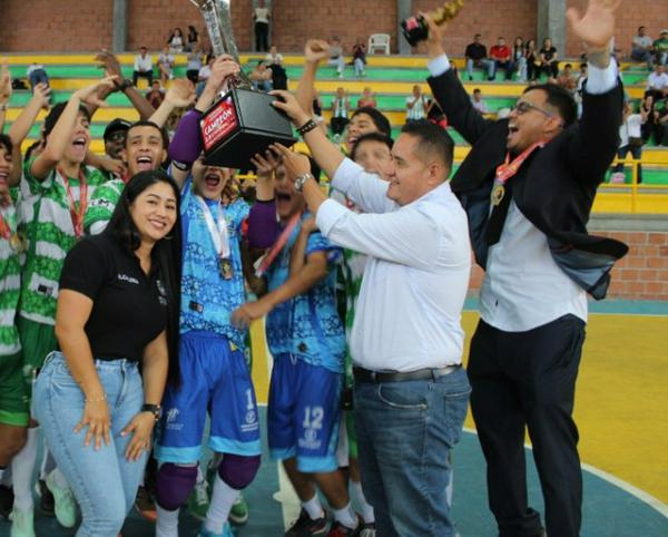 Antioquia se consagra campeón en el torneo sub-15 de fútbol de salón en La Merced