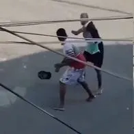 Pelea de hombres