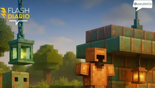La gran revolución del cobre en Minecraft