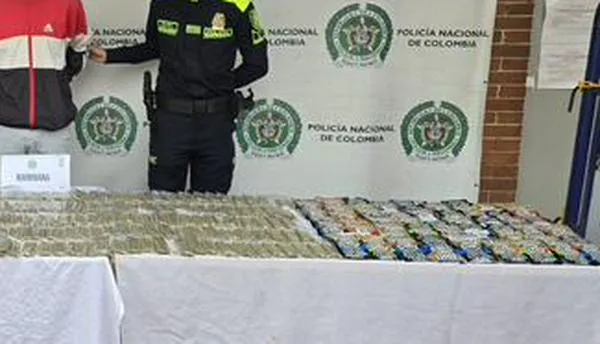 Incautan 1.600 dosis de estupefacientes en la “Calle del Tango”, al sur de Bogotá