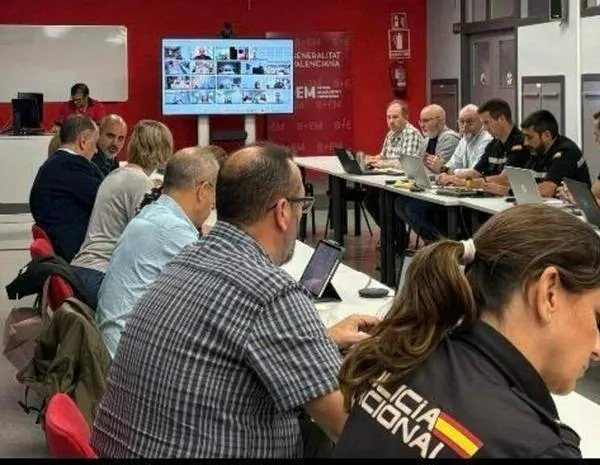 La región española de Valencia está en alerta roja por fuertes lluvias