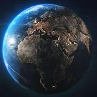 Foto de la Tierra, en nota de por qué la Tierra se está oscureciendo en los últimos años, según reveló la Nasa