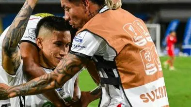 Dayro Moreno es novedad en el Once Caldas para enfrentar al Deportivo Pasto por la Copa BetPlay en Manizales