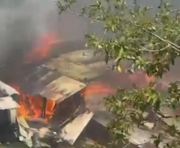 Eje Cafetero: 15 personas lo perdieron todo en un incendio, piden ayudas para empezar de nuevo 