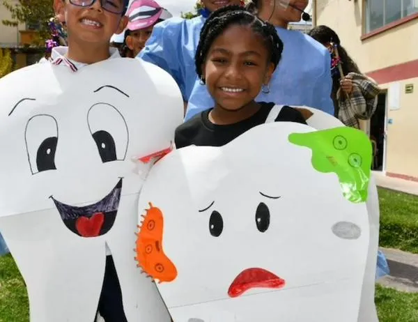 Niñas, niños y adolescentes celebran la Semana de la Salud Oral 