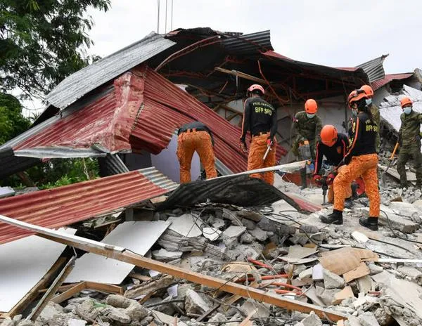 Filipinas: un terremoto deja 69 muertos y los hospitales reciben decenas de heridos