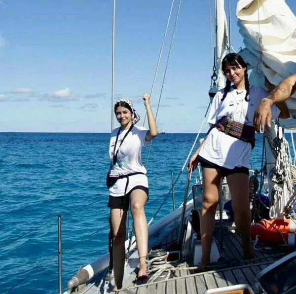 Videos de colombianas en flotilla Gaza: Global Sumud Israel