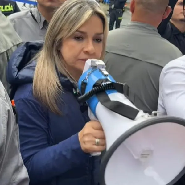 Vicky Dávila y Gustavo Petro