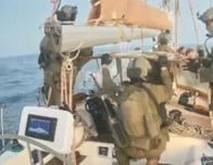 La flotilla se acerca a Gaza pese a que Israel interceptó varios de sus barcos