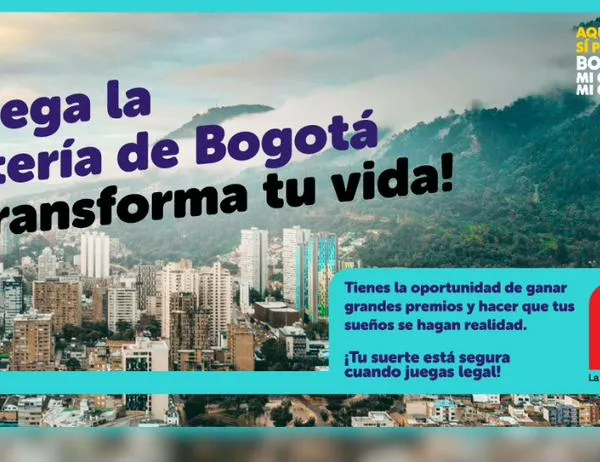 Hoy jueves 2 de octubre juega la Lotería de Bogotá ¡Premio de $14 mil millones! 