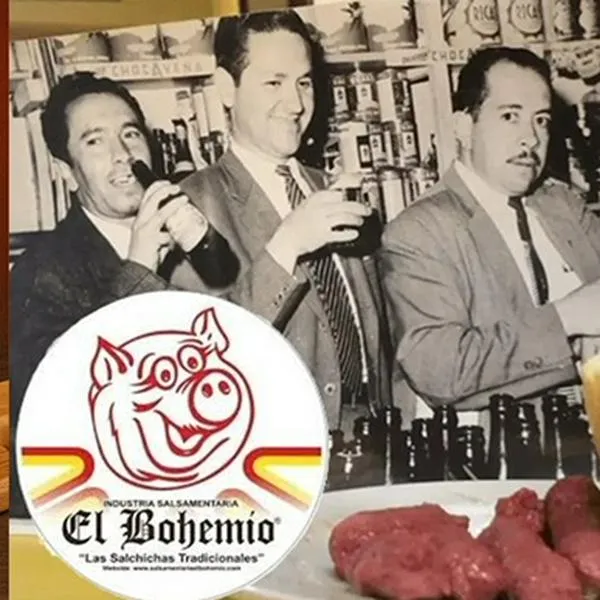 Fundadores de El Bohemio, salsamentaria de Bogotá