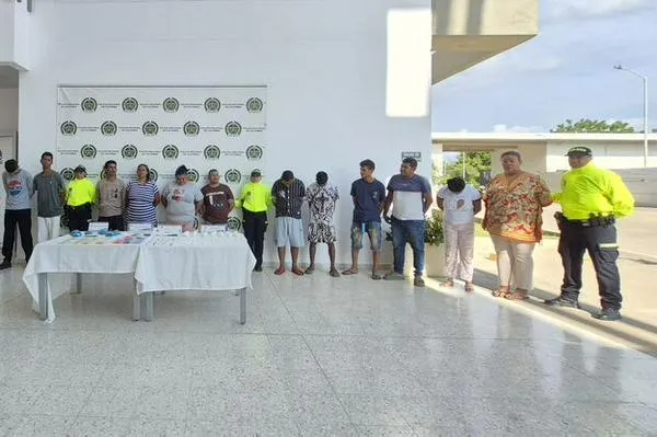 A la cárcel 17 integrantes de ‘La Cuchilla’: banda que estaría ligada al Clan del Golfo en Valledupar