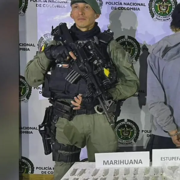 En el barrio Santander cayó extranjero comercializando alucinógenos