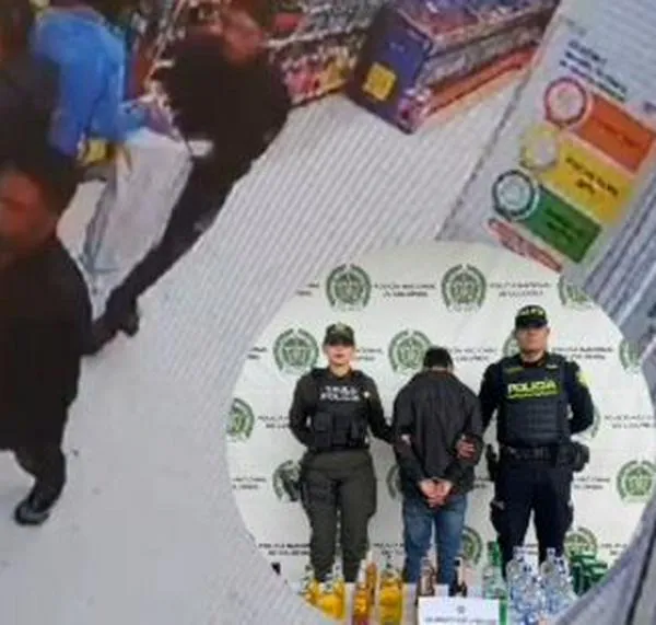Capturado tras robar más de millón y medio en licor de supermercado en Chapinero