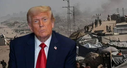 Donald Trump amenaza a Hamas para acaba guerra con Israel hasta el domingo