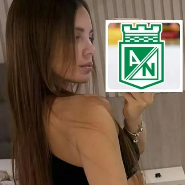 Foto de Antonella Reyes y escudo de Nacional, en nota de que influencer denunció a ex Nacional Pablo Cepellini por agresión íntima; hay video