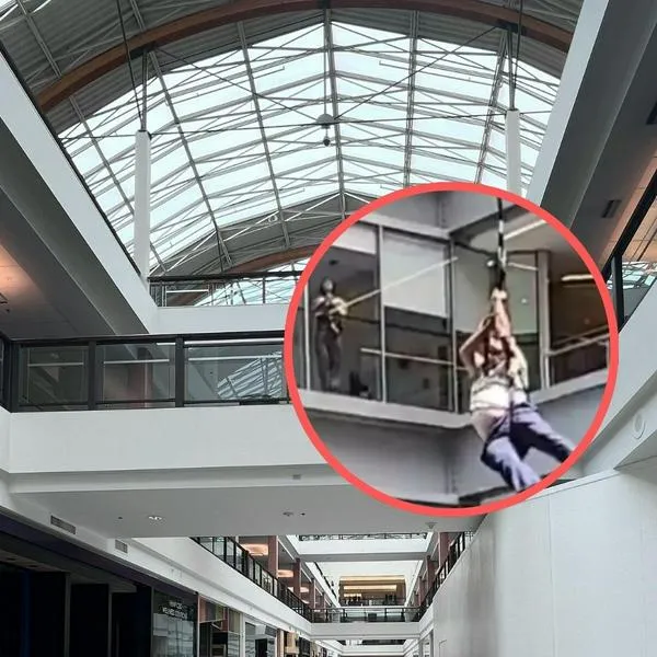 Trabajador murió luego de caer al vacío en un reconocido centro comercial