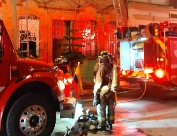 Autoridades en Bogotá atendieron emergencia por incendio en el barrio La Concordia  