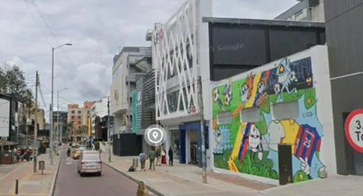 Zona T, en Bogotá 