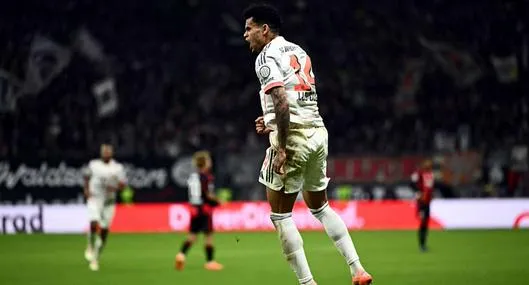 Video de doblete de Luis Díaz con Bayern Múnich a Frankfurt y logró nuevo récord