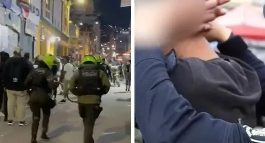 Operativo en San Victorino para recuperar espacio público