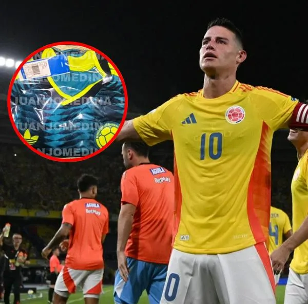 Selección Colombia: foto de camiseta alternativa que usarían en Mundial 2026