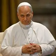Foto de papa León XIV, en nota de que Hamas quiere acuerdo con Israel e intercambio y qué dijo papa León XIV por Gaza