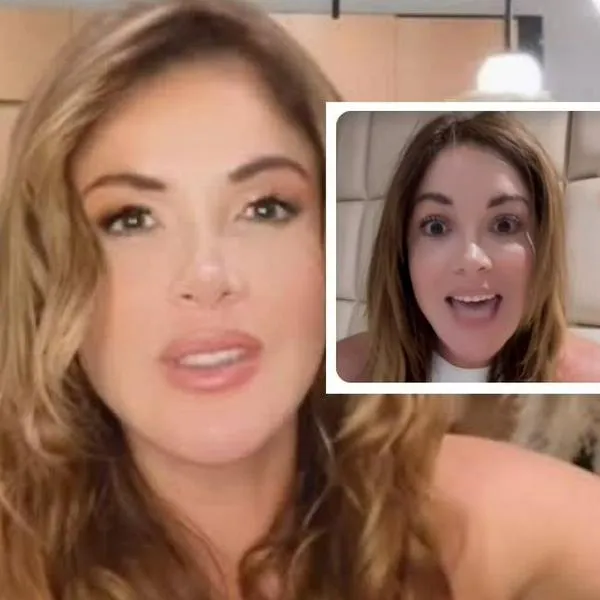 Foto de Nataly Umaña, en nota de que Nataly Umaña estalló por cantante que tiró chisme de ella en La red, duro video