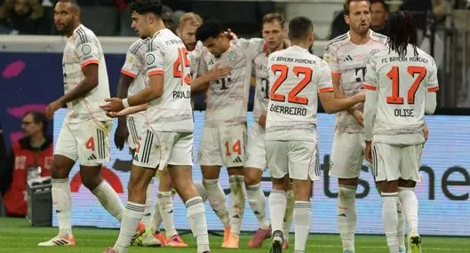 Foto de Luis Díaz en Bayern Múnich, en nota de cómo ven a Luis Díaz en el vestuario de Bayern Múnich y qué dicen los directivos
