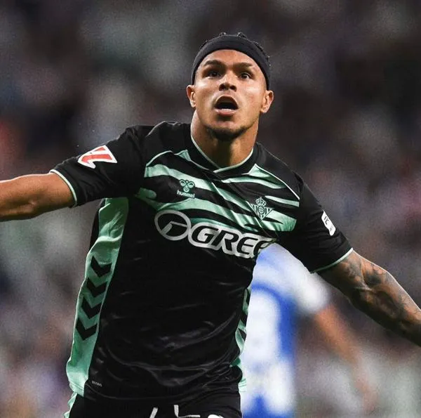 'Cucho' Hernández marcó con Betis en España antes de ir a Selección Colombia
