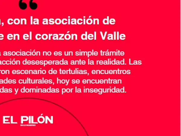 La esperanza, con la asociación de vecinos, renace en el corazón del Valle