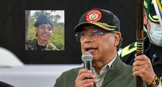 ¿Sonó ráfaga? Raro detalle en muerte de soldado con el que Petro se ensañó