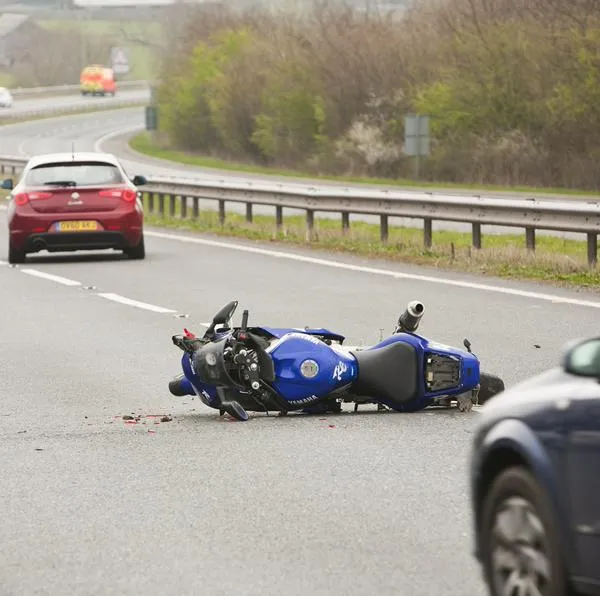 Accidente moto
