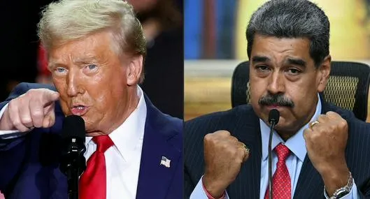 Donald Trump y Nicolás Maduro
