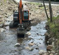 Tres años después de la tragedia invernal, el Gobierno nacional envía maquinaria a municipio de Caldas