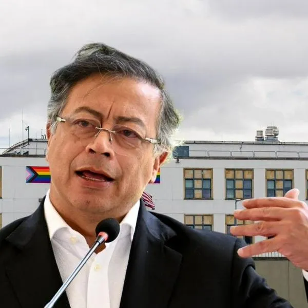 Petro se comprometió a proteger embajada de Estados Unidos y pidió machar en Paz