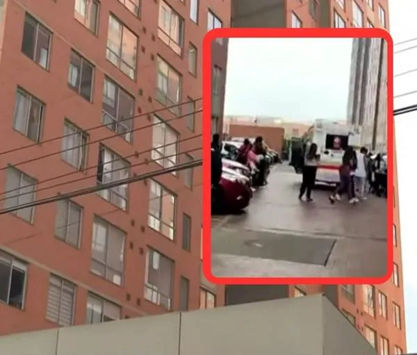 Niña que murió al caer de un décimo piso en Bogotá