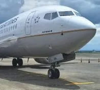 Aterriza por primera vez un avión Boeing 737-8 Max en el Aeropuerto Internacional Matecaña de Pereira