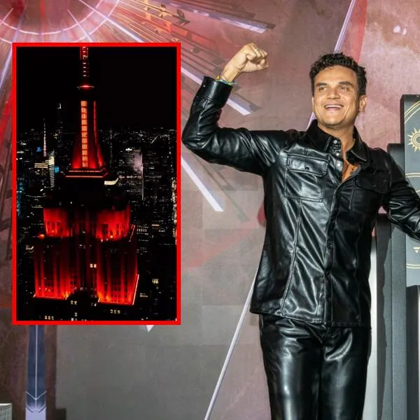 Silvestre Dangond hizo historia en Nueva York: Empire State lo homenajeó, video