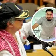 Jhovanoty, reconocido humorista colombiano, vio la nueva foto de Gustavo Petro y habló sobre sus curiosas gafas, que usó en protesta en Nueva York.