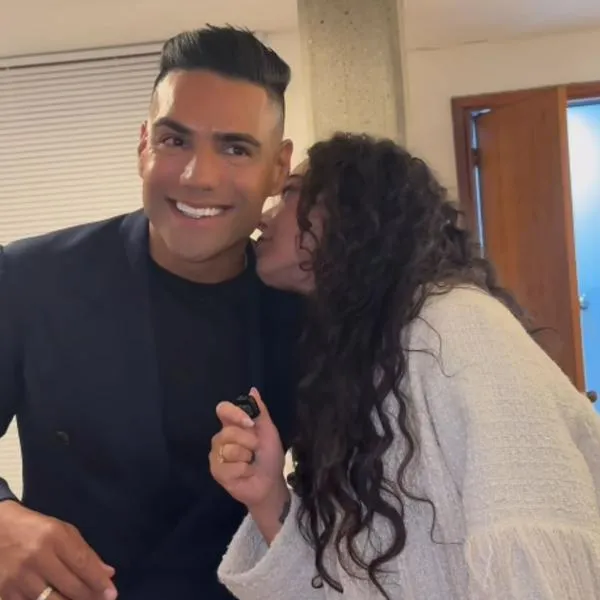 Valentina Taguado conoció al 'Tigre' Falcao y la puso nerviosa y hasta lo olió