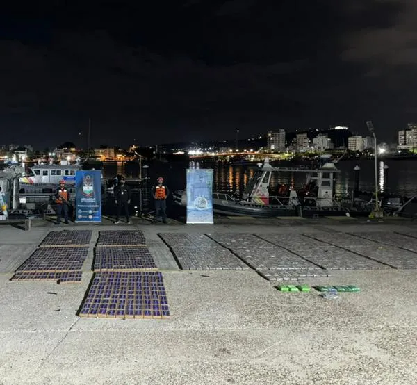 Decomisan casi dos toneladas de cocaína: iban a salir de Colombia con rumbo hacia España