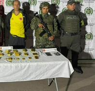 Incautan 42 kilos de oro ocultos en tanques de gasolina en Huila
