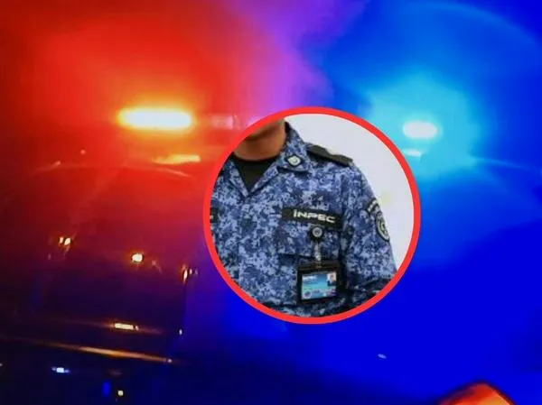 Atentado contra guardián del Inpec hoy en Cartagena: lo siguieron hasta la casa